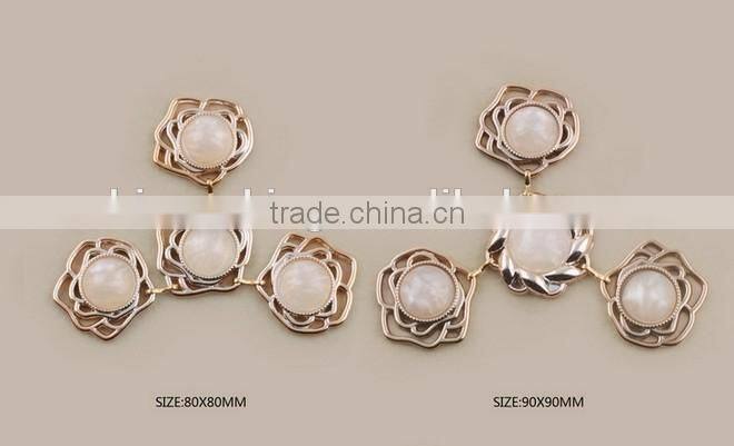 fashion stone decorations chains for shoes garments