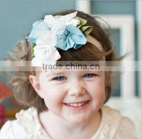 Lovely Girls Hair Bow Set Infant Baby Toddler Kids Boutique Fashion Little Colorful Hair Bows Hair bows Set