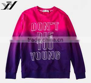 customized high quality hoodies in two colors