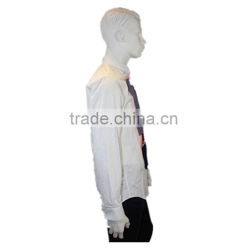 2014 2015 original design alephan man shirt printing white overshirt