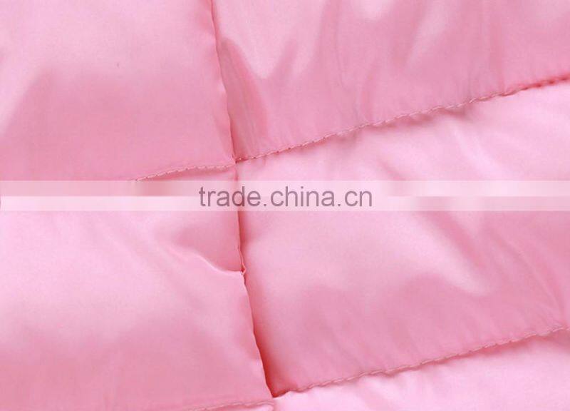 customize high quality latest down feather winter coats and jackets for child girls