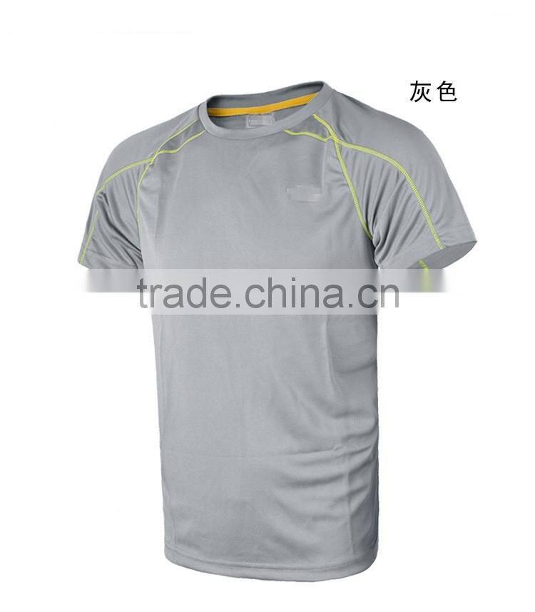 cheapest custom comfort bulk plain o-neck short sleeve polyester and spandex blank sport t-shirts, design blank mens sweat tees
