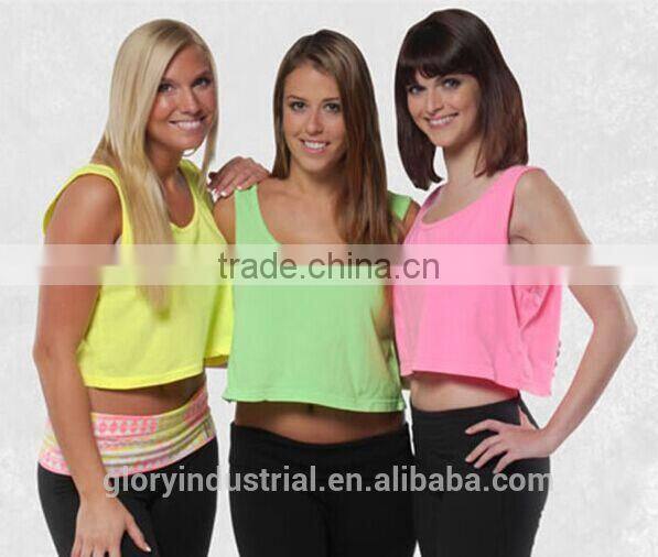 2015 plain crop tops wholesale women