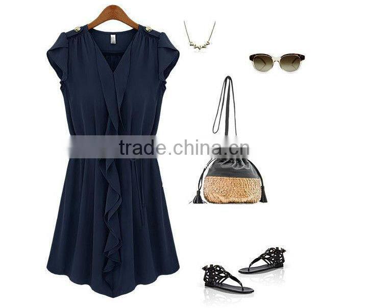 Elegant Latest Chiffon Women's Summer Dresses