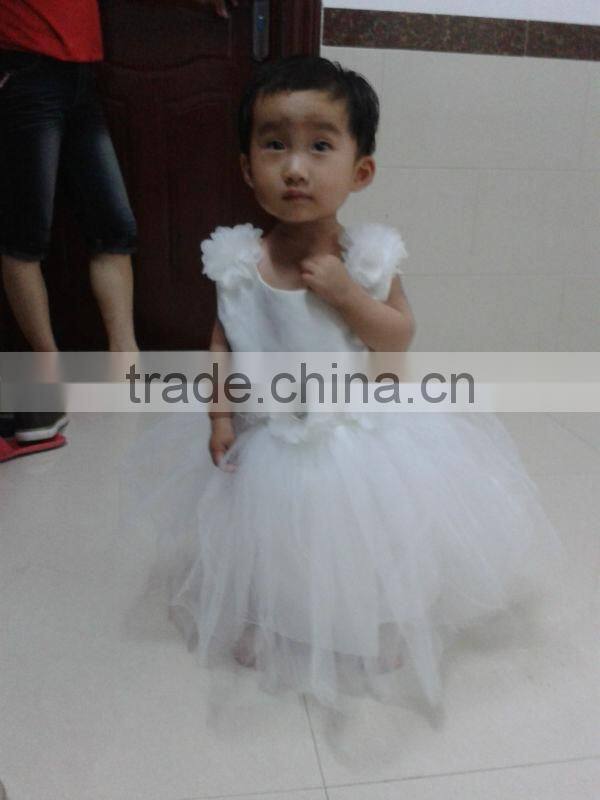 Kids Girls Dresses Elsa dress costume Princess Anna party dresses 2-8Y