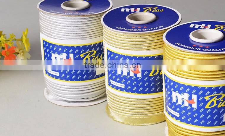 15mm Metallic Bias Binding Flanged Insertion Piping