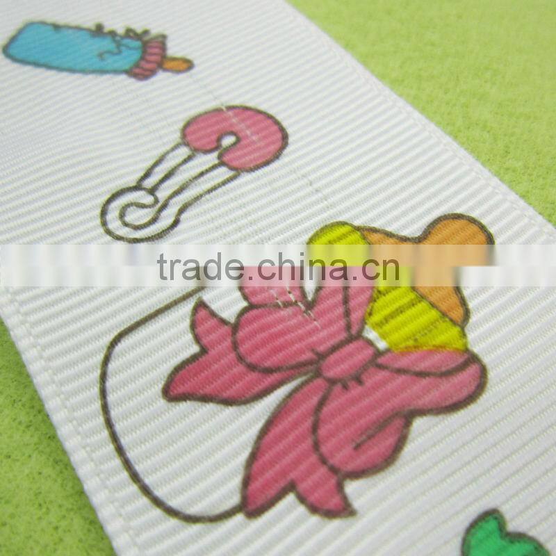 customized printing grosgrain ribbon