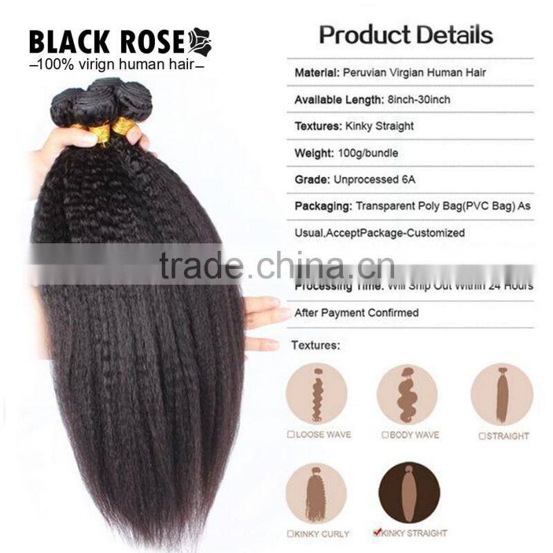 Top Quality Wholesale Afro Kinky Human Hair 100% Unprocessed Raw Cambodian Hair
