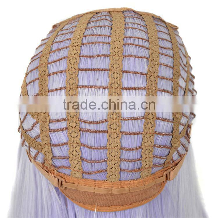 2016 Hot New Black Color Synthetic Fashion Source Hair Wig