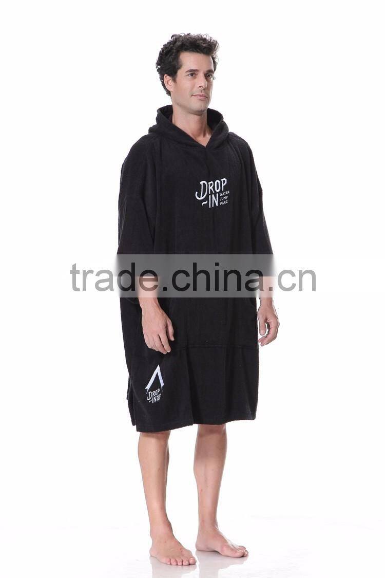 Terry cloth beach robe cotton wholesale