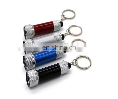 Mini flashlight 3led keychain flashlight