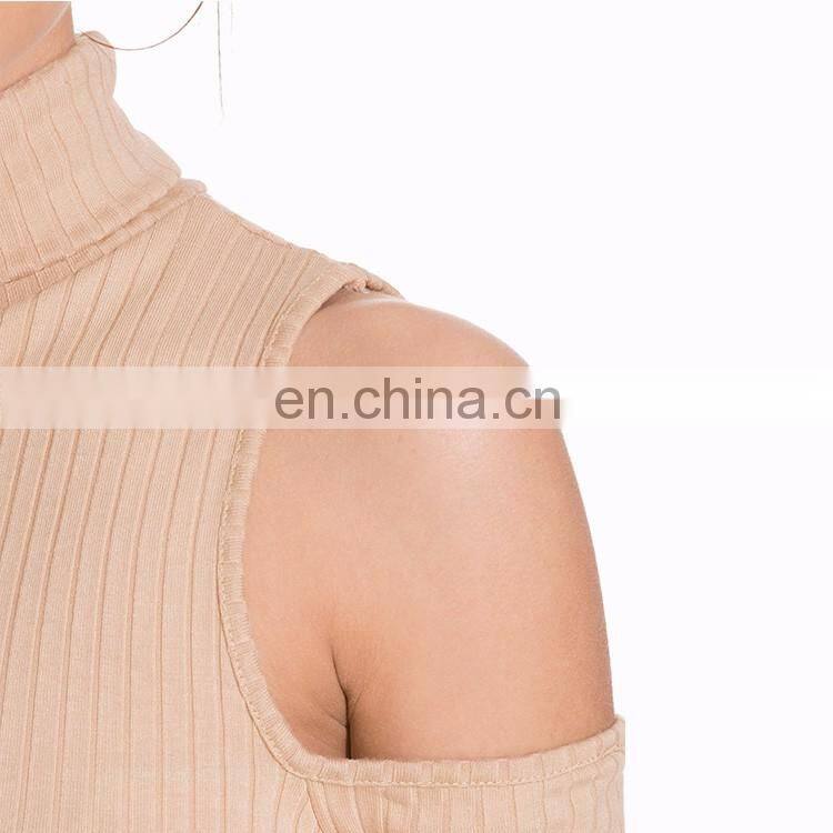 Pink Drape Side Halter Neckline Fashion Woman Dress