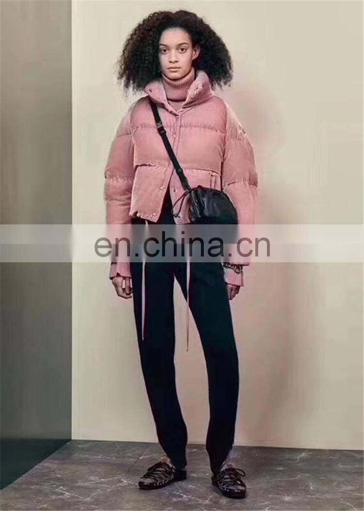 2017 Hot Style Made in China Down Feather Coat Real Down Parka