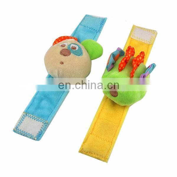 Newborn Baby Plush Wrist Toy Soft Animal Bracelet For Kids Wholesale