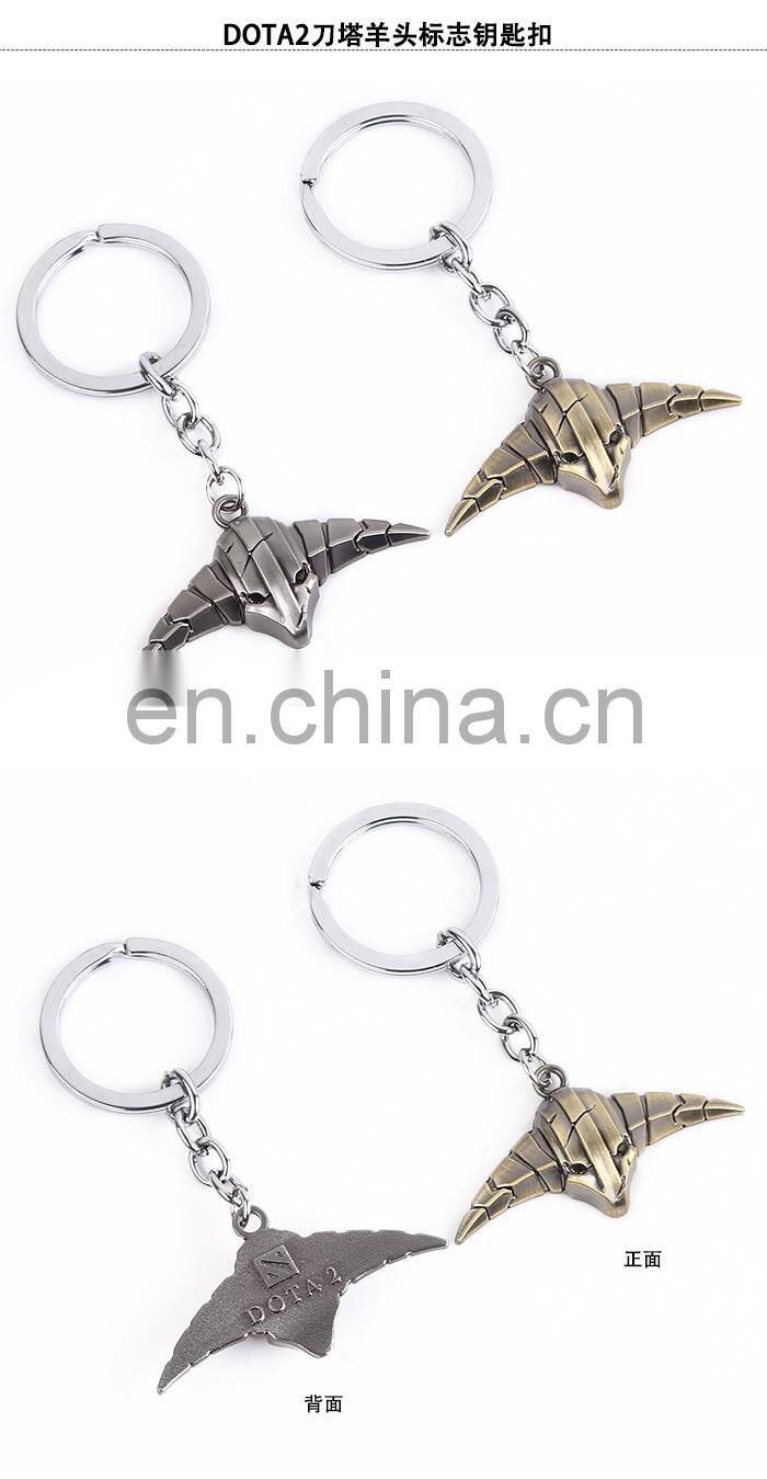 DOTA 2 key chain zinc alloy key chain