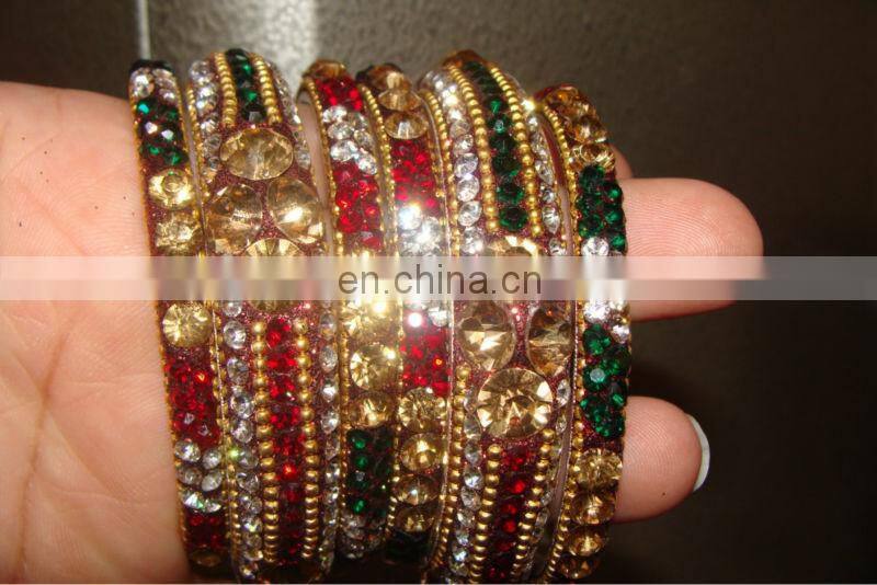 Crystal bangle Manufacturer/ Lac Crystal bangle