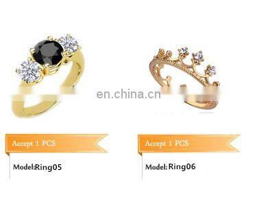 Yiwu factory wholesale silver plating animal sea dolphin wedding rings