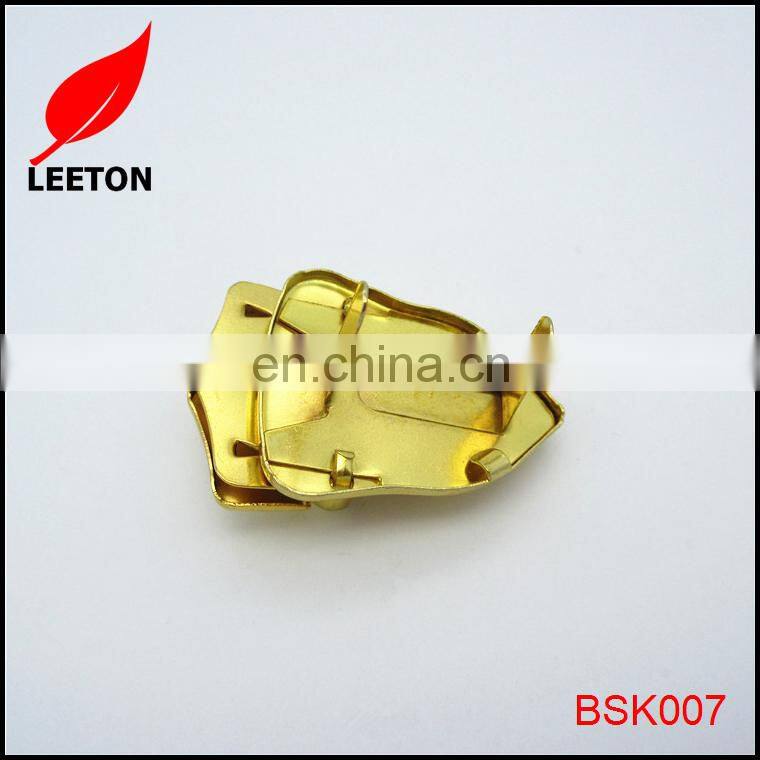 Metal gold leather bag lock