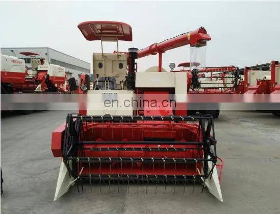 Rubber tracks  Rice combine harvester