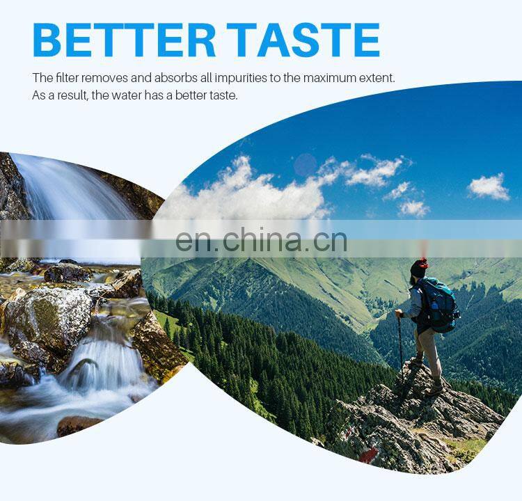 Personal Water Filter 1000L Mini UF Camping Water Straw 0.01 Micron Outdoor Survival Kit Emergency water straw filter