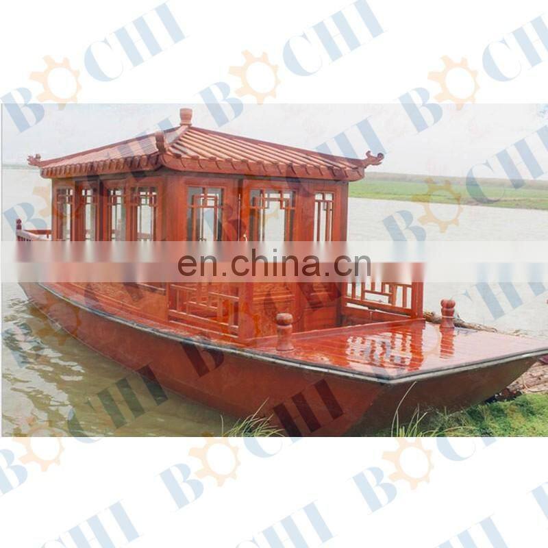 FRP electric sightseeing dining boat