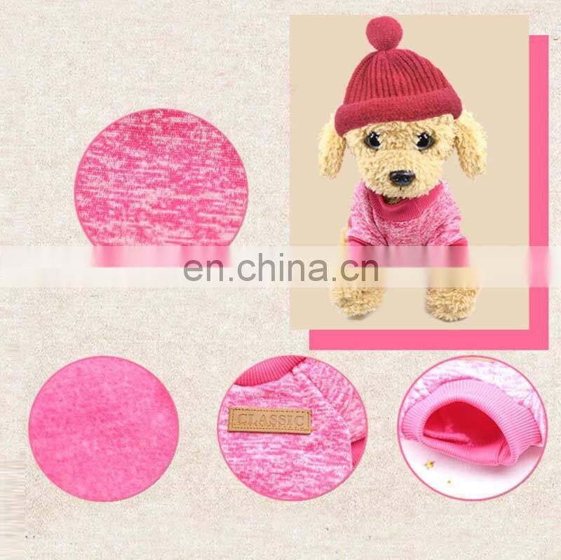 Dog Sweaters Pet Small Dog Two - Footed Vest Fleece Warm Dog Winter Vest