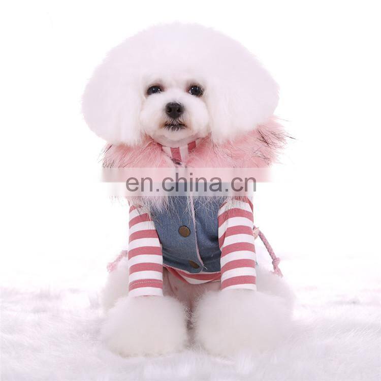 Winter Warm Velvet pet supplies dog clothes fur coats