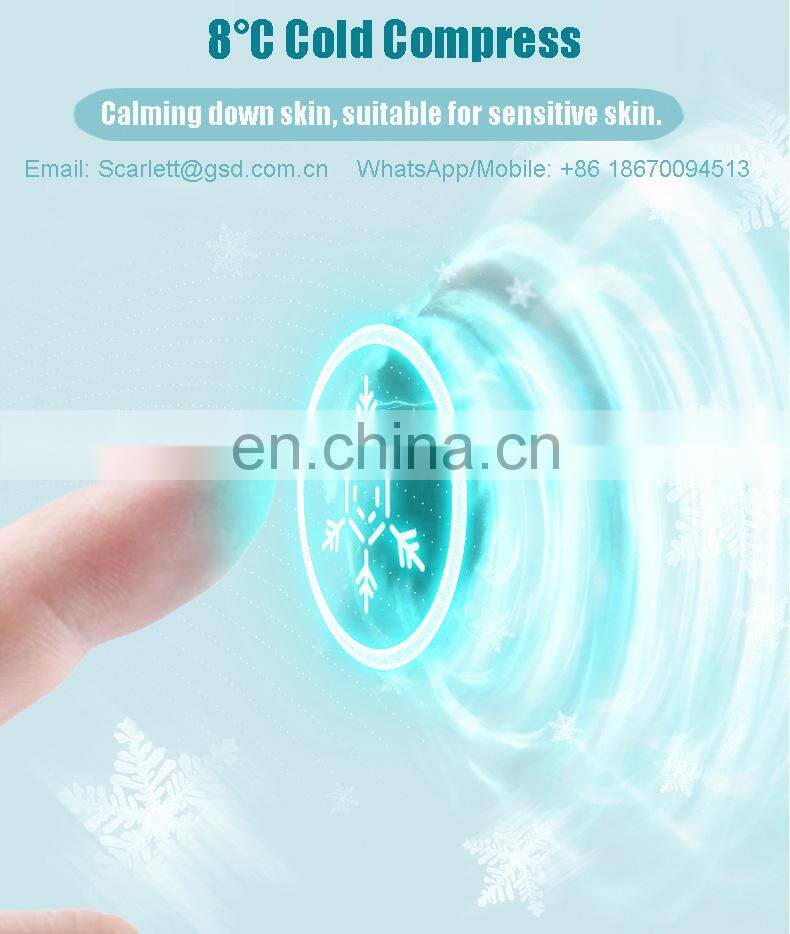 Ice cooling ipl hair removal home use 3 in 1 device changeable lamps unlimited shots DEESS