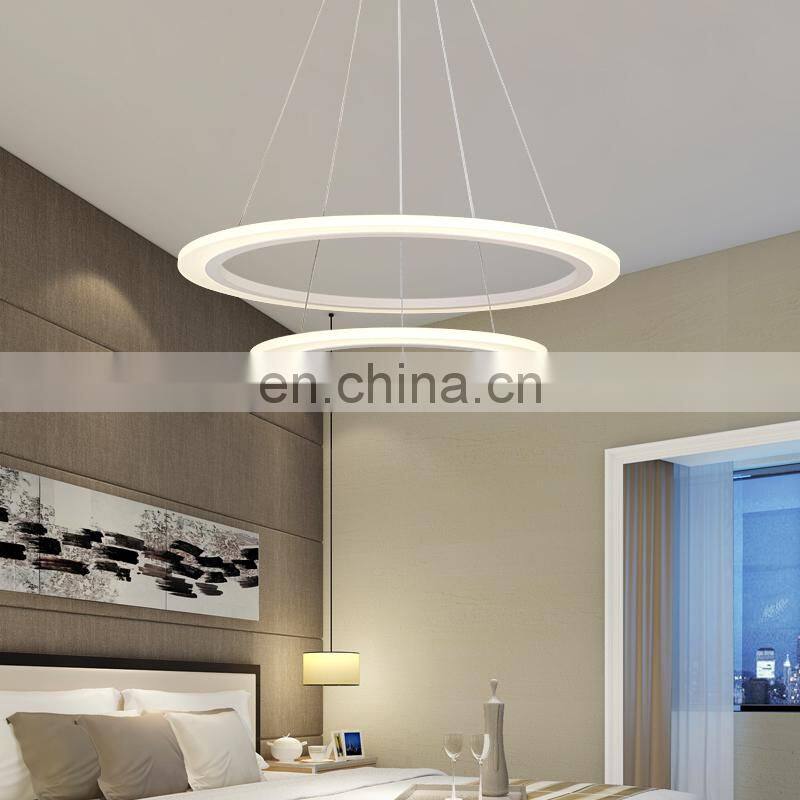 2019 hot sale modern acrylic chandelier for party from Zhongshan