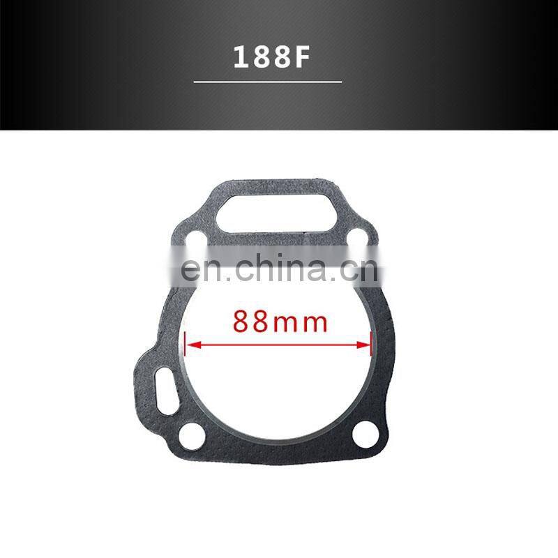 Cylinder Gasket for 4KW 5KW 6KW BS390 Engine 188F Air cooled Gasoline Generator Spare Parts