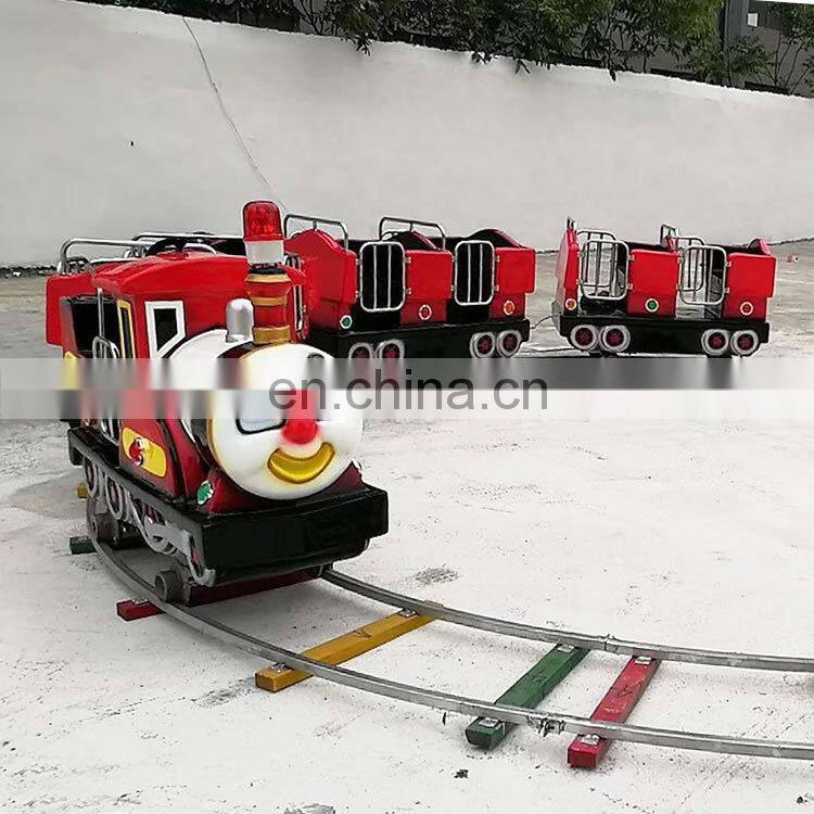 Kids amusement park electric trains mini electric train thomas