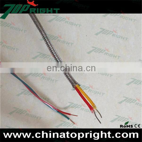red yellow Type K thermocouple wire