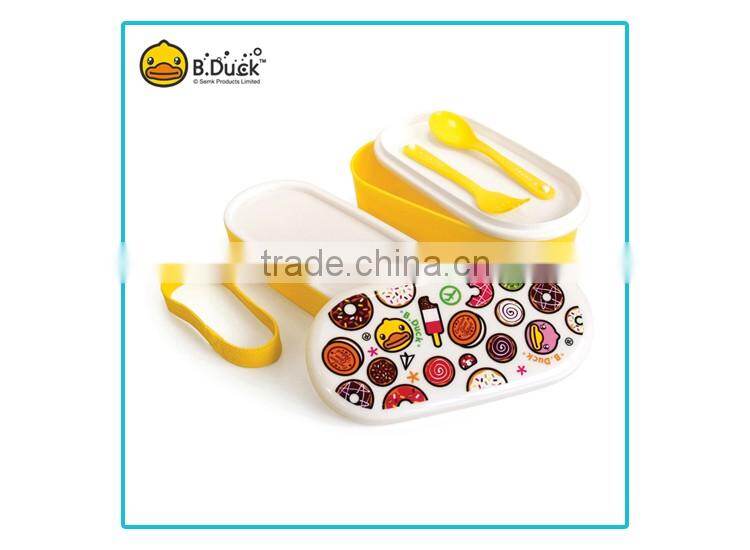 Two layer Rectangular lunch box Food Container Feature lunch box