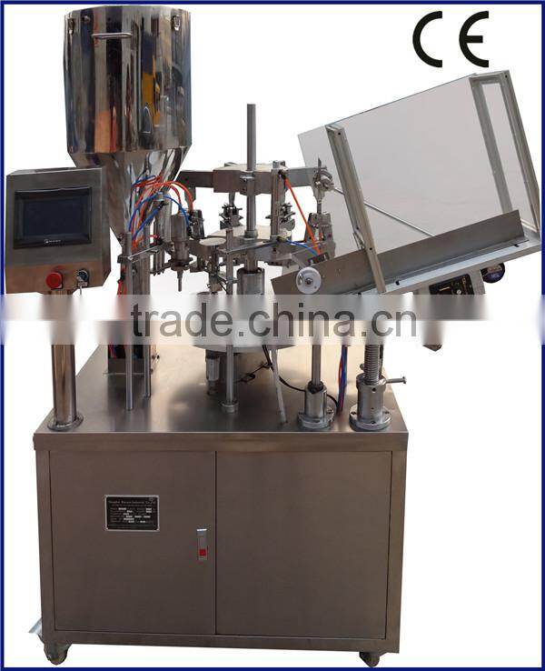 Automatic Plastic Tube Filling and Sealing Machine with Mixer