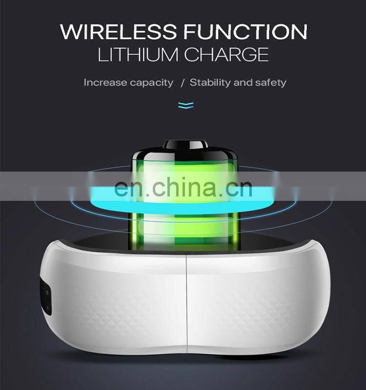 Electric Mini Wireless Eye Massager with Bluetheeth Function