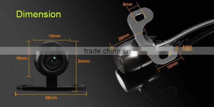 Erisin ES580 18 mm Mini Car Rear View Camera