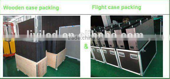 Aluminum outdoor rental LED Display P3.91 die-cast aluminum indoor rental stage background LED sign