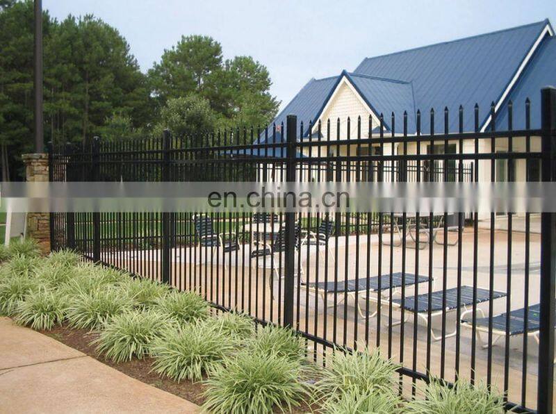 cheap and hot sales yard garden wrought iron steel fence