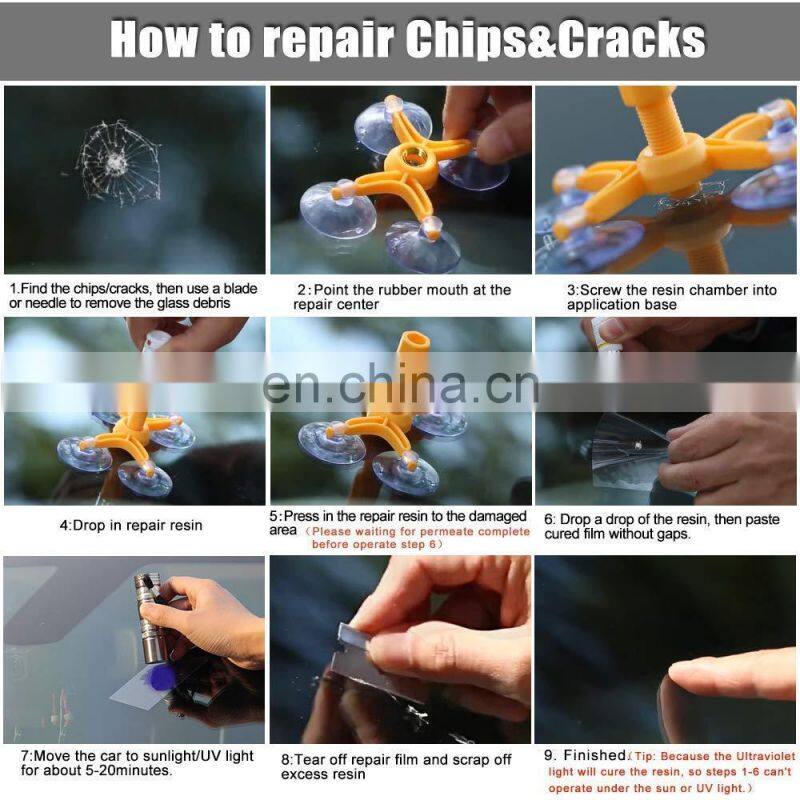 yaqiya Windscreen Crack Repair Kit