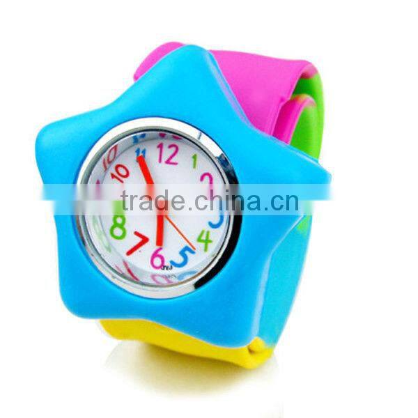 2013 fashion silicone hot slap watches kids
