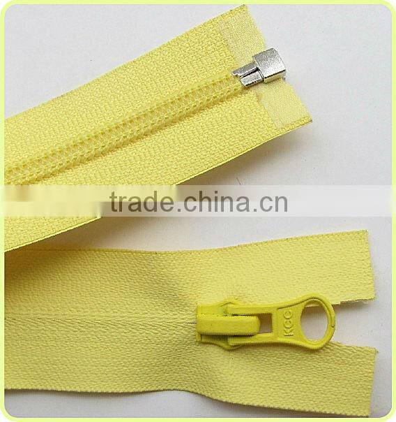 bright color open end waterproof nylon zipper