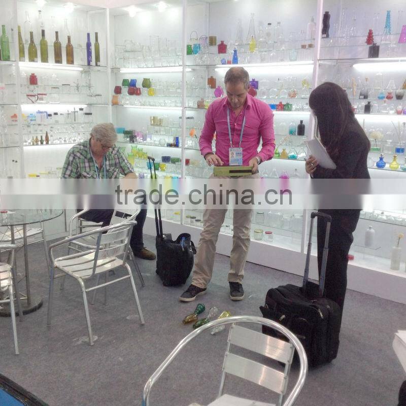 250ml Boston round Glass bottle with Pump soap dispenser