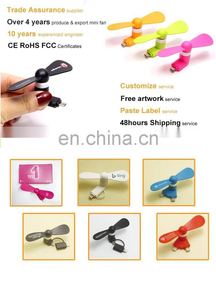 Cool Breeze Android Mini Hand Held Powerful Small Fan