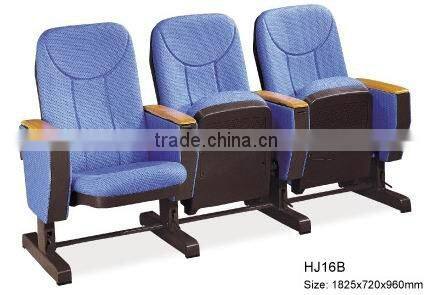 Public chair for auditorium theater furniture HJ16B-L