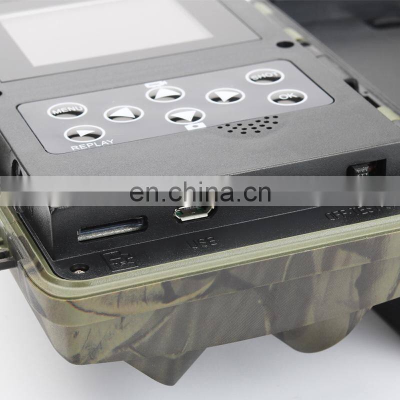 2021 Hunting WIFI Trail Camera 24MP 1080P APP Live Show Low Glow night vision IP65 Outdoor Wildlife Camera Monitoring WiFi-801B