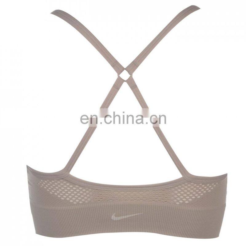 Breathable Compression Sexy Yoga Bra Crop Top Cheap Blank Crane Sports