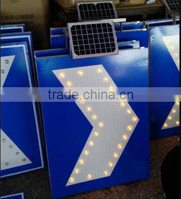 2015 NEW High Visibility Reflective ROAD Safety solar powered traffic sign