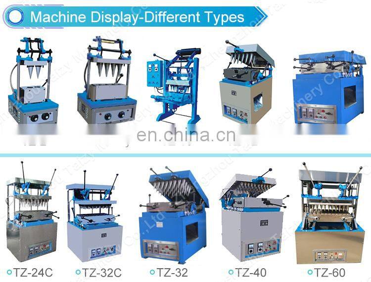 Best price ice cream cone rolling maker auto ice cream cone making machine