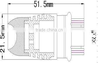 3157NK-3W with lens high power auto led lights
