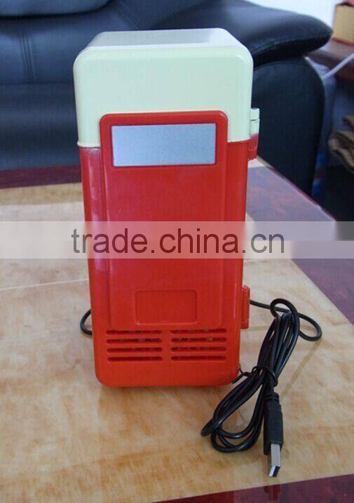 home and car used desktop mini usb fridge cooler&warmer |portable mini fridge for Christmas gift